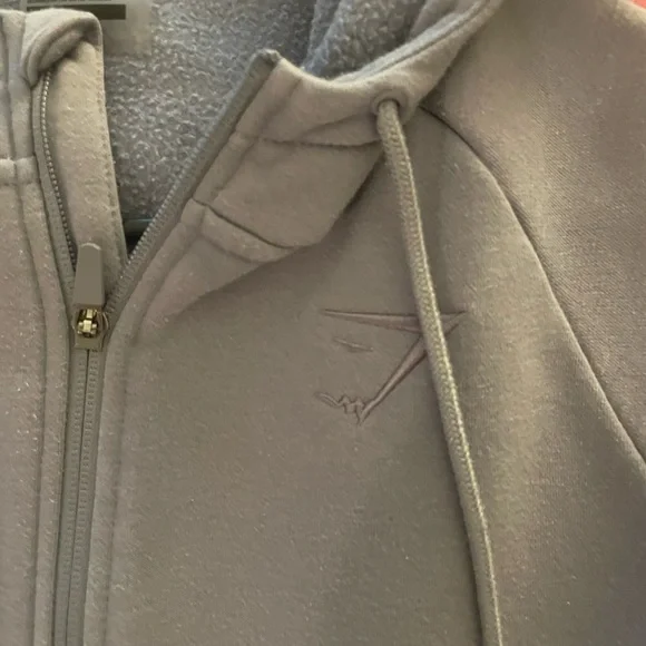 Gymshark Heather Gray Hoodie - Picture 2 of 4